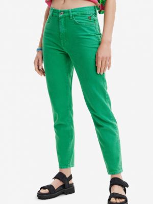 Straight jeans Desigual grün