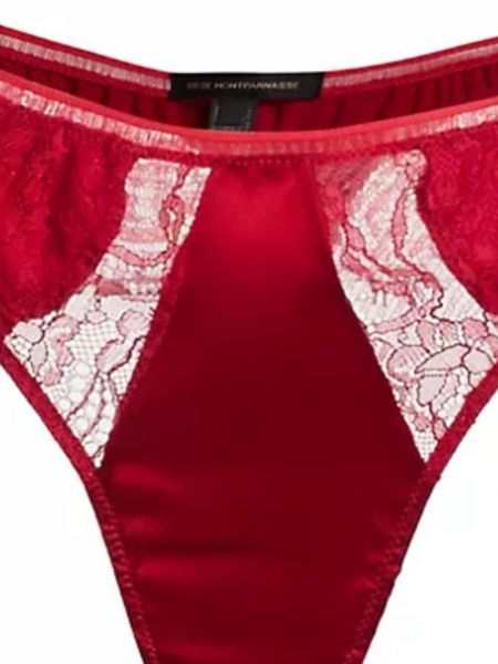 Krajkové kalhotky string Kiki De Montparnasse červené