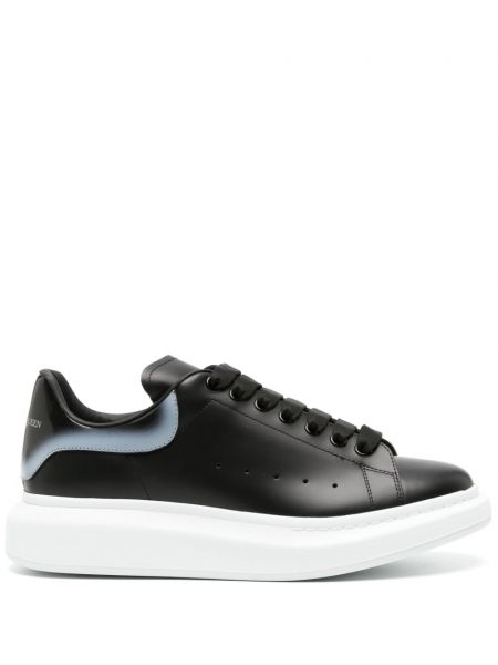 Overdimensioneret læder sneakers Alexander Mcqueen sort