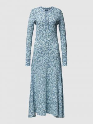 Sukienka midi z nadrukiem Polo Ralph Lauren