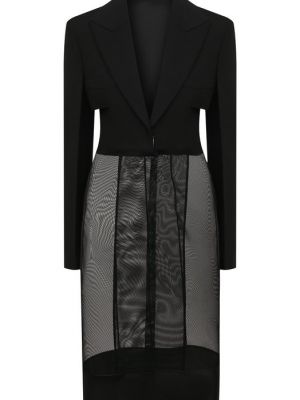 Черное пальто Givenchy