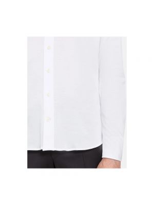 Camisa de tela jersey Baldessarini blanco