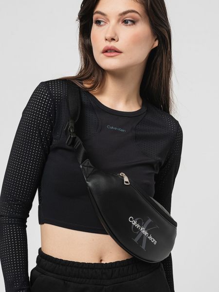 Блузка для фитнеса Calvin Klein черная