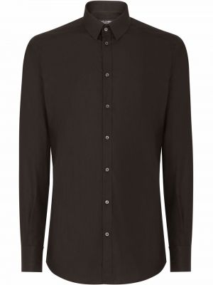 Marškiniai slim fit Dolce & Gabbana juoda
