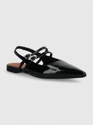 Usnjene balerinke Vagabond Shoemakers črna