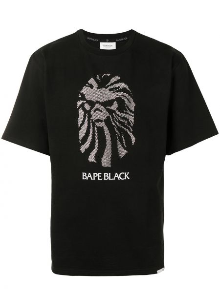 Tričko Bape Black *a Bathing Ape®, černá