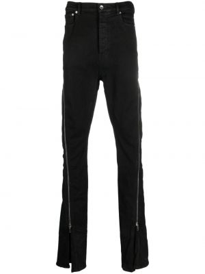 Slim fit skinny jeans mit reißverschluss Rick Owens Drkshdw schwarz