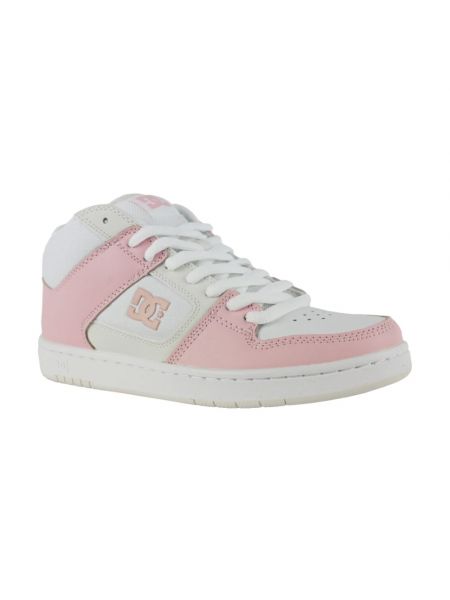 Leder sneaker Dc Shoes pink