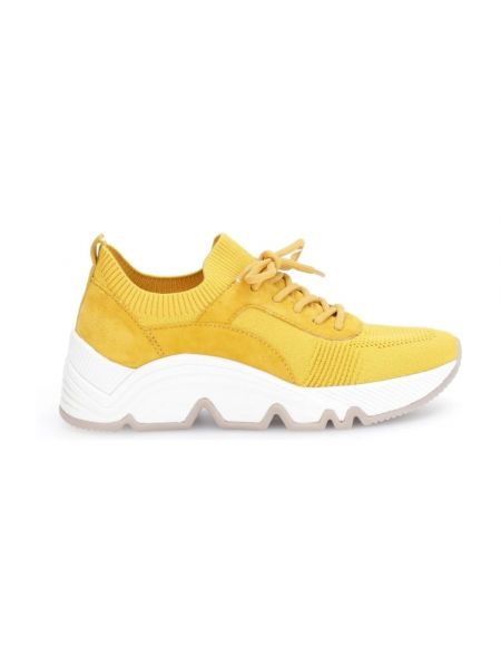 Sneakersy casual Gabor żółte