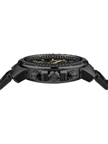 Relojes de acero inoxidable Versace negro
