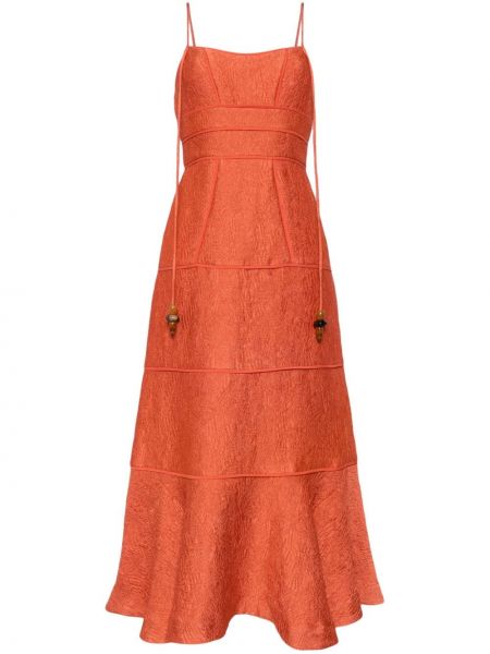 Dlouhé šaty Alexis Oranžové