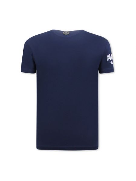 T-shirt mit print Local Fanatic blau