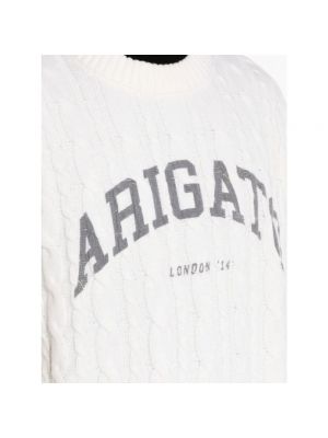 Jersey de lana con estampado de tela jersey Axel Arigato beige
