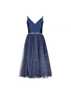 Sukienka mini Swing niebieska