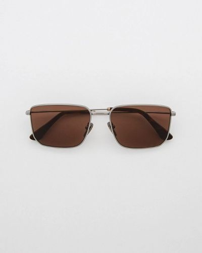 Солнцезащитные очки Prada, серебряный