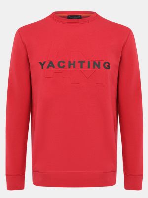 Свитшот Alessandro Manzoni Yachting красный
