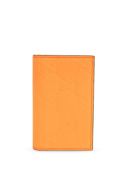 Jacquard kortholder Gucci orange