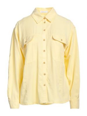 Camicia in lyocell Patrizia Pepe giallo