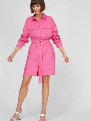Лляна сукня-сорочка Prpy рожева