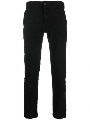 Skinny fit hlače iz flisa Comme Des Garçons Homme Plus črna