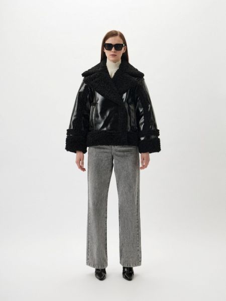 Пальто Karl Lagerfeld черное