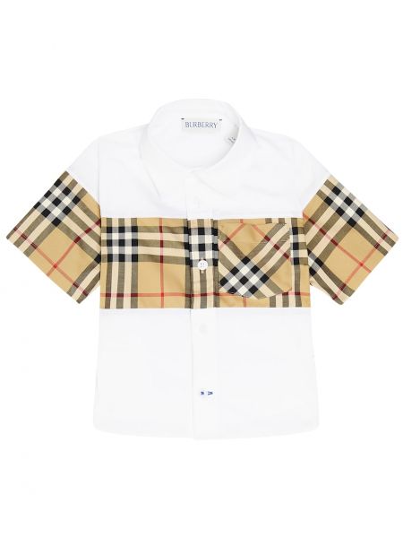 Kontrolleret skjorte for piger Burberry Kids