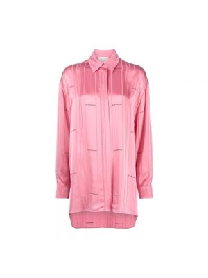 Bluzka oversize Givenchy różowa