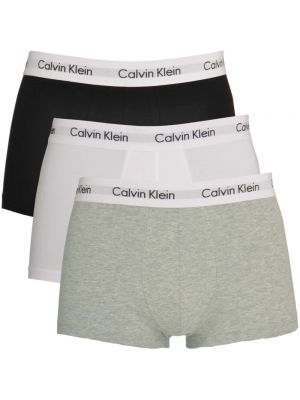 Bokserki bawełniane z niską talią slim fit Calvin Klein Jeans