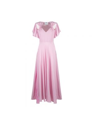 Różowa sukienka długa Vivetta