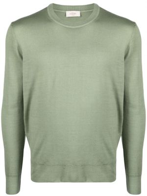 Volneni pulover z okroglim izrezom Altea zelena