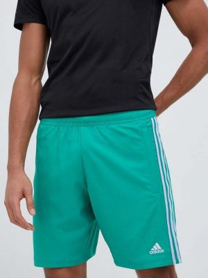 Poliészter rövidnadrág Adidas - zöld