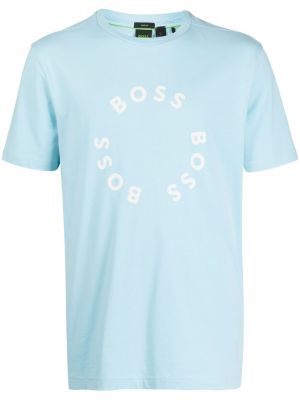 T-shirt Boss blå