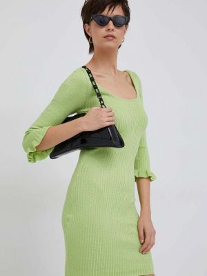 Sukienka mini dopasowana Xt Studio zielona