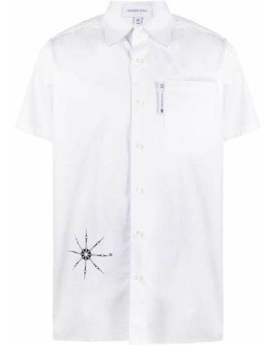 Camisa con bolsillos Xander Zhou blanco