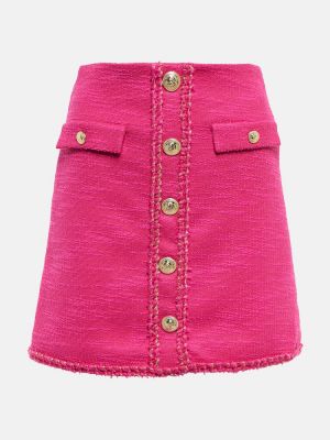 Bavlněné mini sukně Rebecca Vallance - růžová