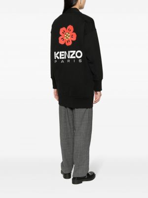 Cardigan à fleurs Kenzo noir