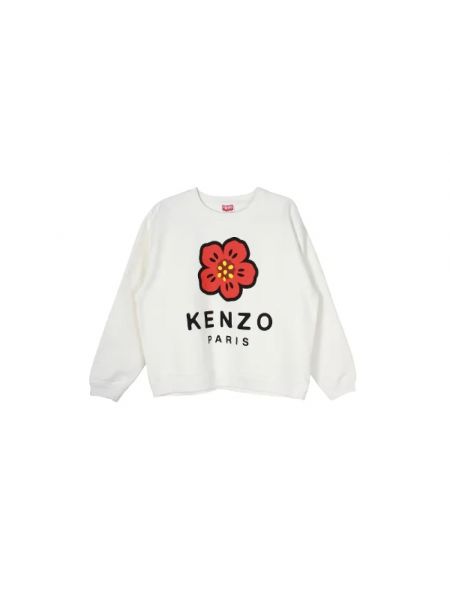 Biała bluza bawełniana Kenzo