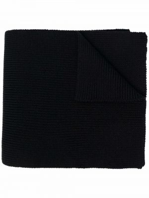 Echarpe en tricot Versace noir
