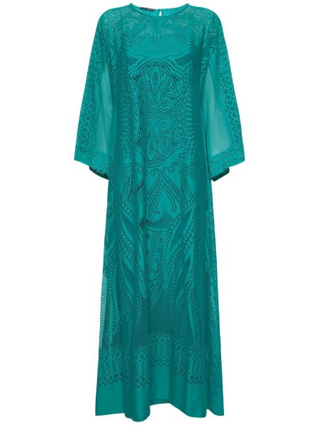 Dlouhé šaty Alberta Ferretti - Zelená