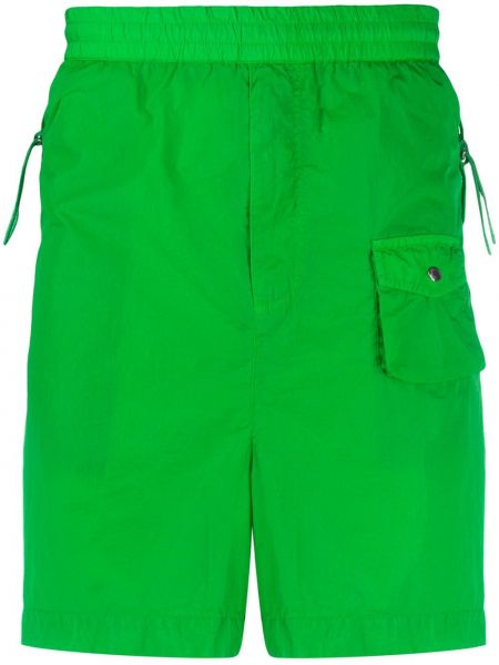 Pantaloni scurți cargo Moncler verde