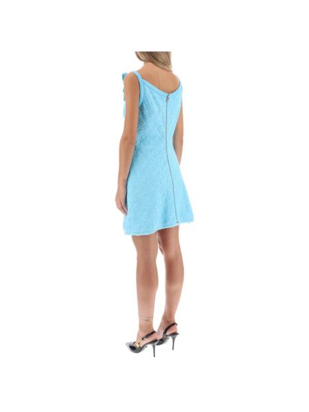 Mini vestido Versace azul