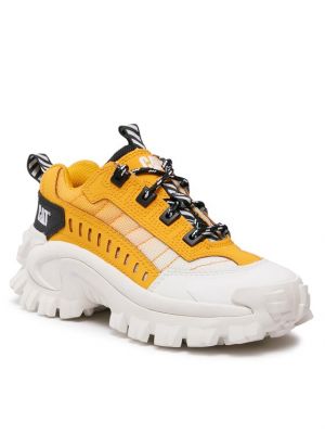Sneakersy Caterpillar żółte