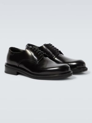 Pantofi derby din piele Canali negru
