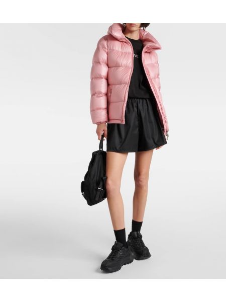 Aşağı ceket Moncler pembe