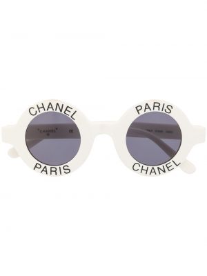 Gafas de sol Chanel Pre-owned blanco