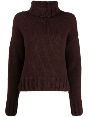 Sweter Ymc brązowy