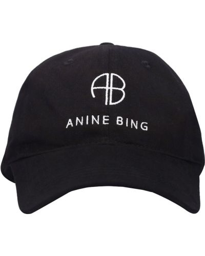 Pamut baseball sapka Anine Bing fekete