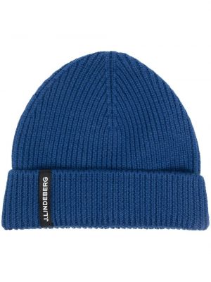 Meriinovillast müts J.lindeberg sinine