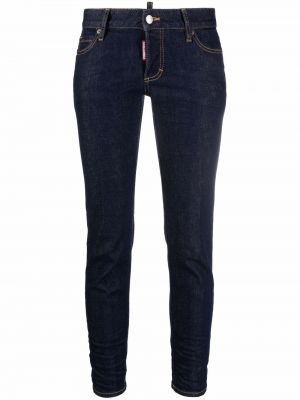 Jeans 7/8 med låg midja Dsquared2 blå