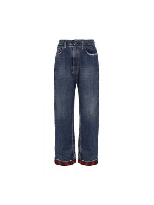 Straight jeans aus baumwoll Maison Margiela blau